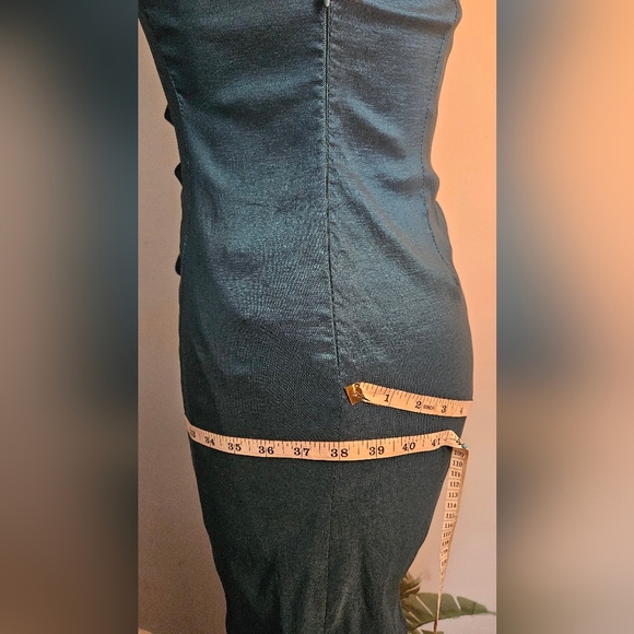 Source Unknown One-Shoulder Navy Dress - Picture 6 of 8